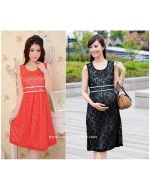 Elegant & Comfortable Quality Lace Maternity Dress